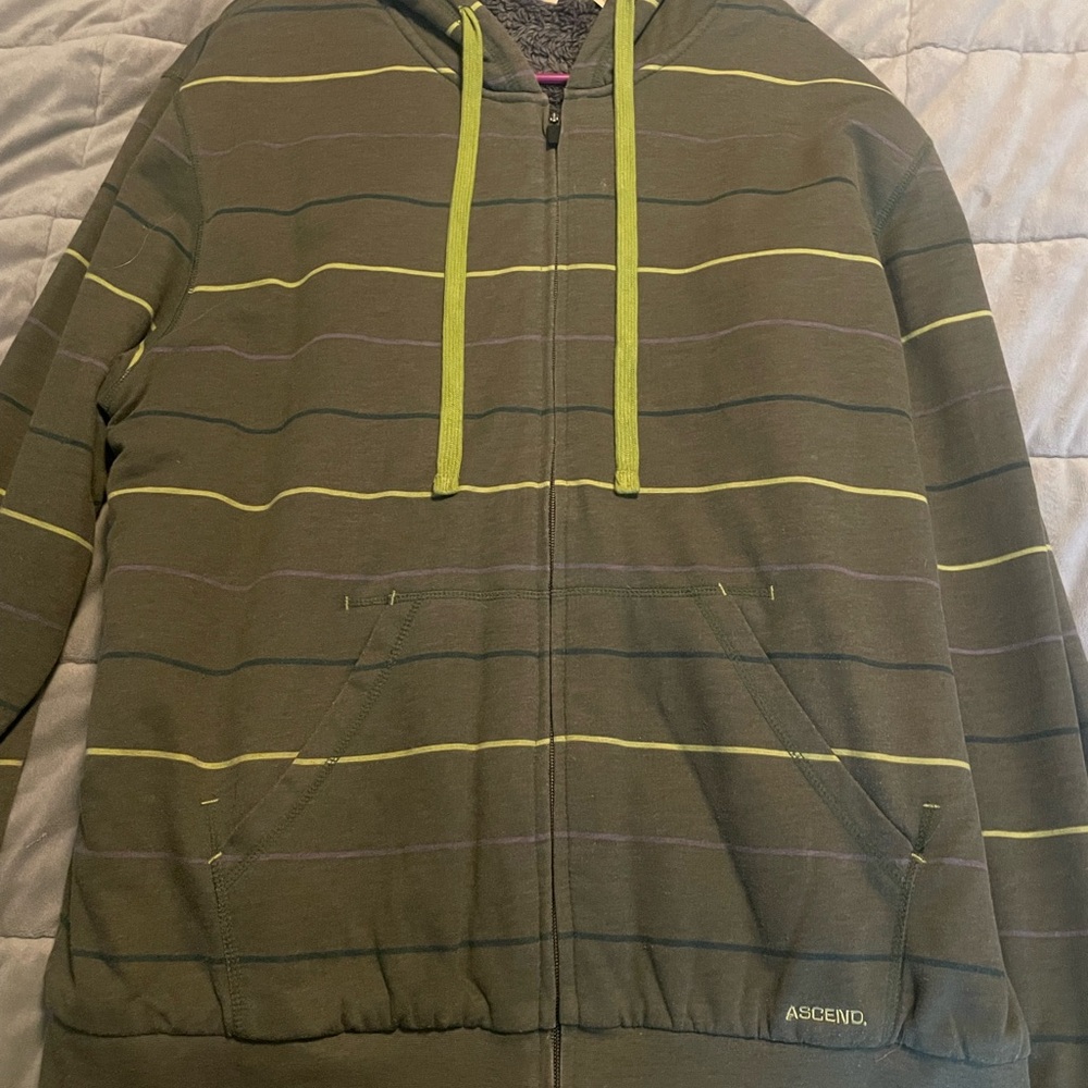 Ascend Gray Fleece Jacket